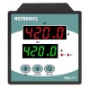Nutronics Digital Panel Ampere Meter PAC-71, Dual Display, 230V AC, 0-200 µA/0-200 mA/0-2000 A Selectable AC/DC