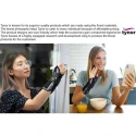Tynor Wrist Splint with Thumb Support, Size S, Black, Polyester & Aluminium,