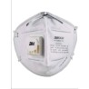 3M P1 9004V Particulate Respirator White Mask, Disposable, Flat Fold, Non-Oil, Pack of 15 9004V