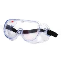 3M Polycarbonate Clear Lens Safety Goggles Pack of 5, Adjustable Strap, ANSI Z87.1-2003, Model 1621
