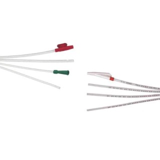 Romsons Black Endo Bronchial Plain Suction Catheter, Size 10 FG, Pack of 100 GS-2006