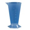 Polylab Polypropylene Conical Measure 125 ml, Hexagonal Base, Autoclavable, Pack of 12 81153