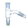 Borosil Still Head Slopping Plane Adaptor, 19/26 Flask Cone, 14/23 Condenser Joint, Borosilicate Glass, 1 Pc, 8841634