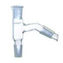 Borosil Still Head Slopping Plane Adaptor, 19/26 Flask Cone, 14/23 Condenser Joint, Borosilicate Glass, 1 Pc, 8841634