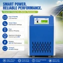 Smarten Saver Solar PCU 5250VA 48V LCD Display Pure Sine Wave Supports up to 3500W Solar Panels
