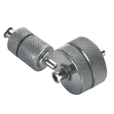 Axiva Stainless Steel Syringe Filter Holder 13mm Reusable with PTFE Gasket FHSS 13