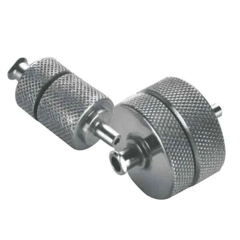 Axiva Stainless Steel Syringe Filter Holder 13mm Reusable with PTFE Gasket FHSS 13