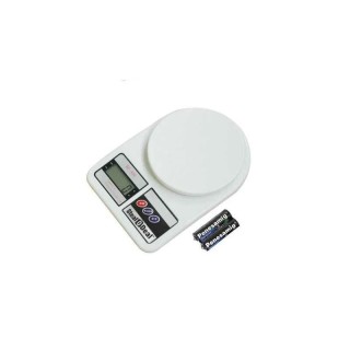Stealodeal Electronic Kitchen Weighing Scale SF-400 5kg-AA, 5kg Capacity, LCD Display, Precision 1g, AA Battery