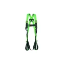 Karam Rhino Full Body Safety Harness with Twisted Rope E.A. Forked Lanyard, Adjustable Polyester & Polyamide, 2m Rope