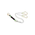 Karam Rhino Full Body Safety Harness with Twisted Rope E.A. Forked Lanyard, Adjustable Polyester & Polyamide, 2m Rope