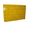 Asian Loto Lockout Group Box, 48 Lock Storage Capacity, 8 Rows, 6 Columns, ALC-LGB-48