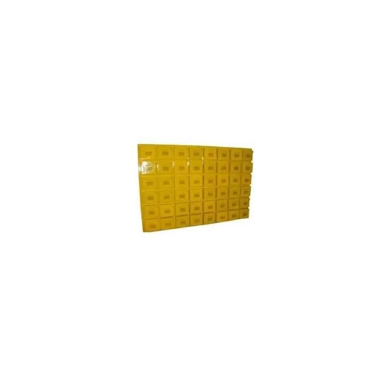 Asian Loto Lockout Group Box, 48 Lock Storage Capacity, 8 Rows, 6 Columns, ALC-LGB-48