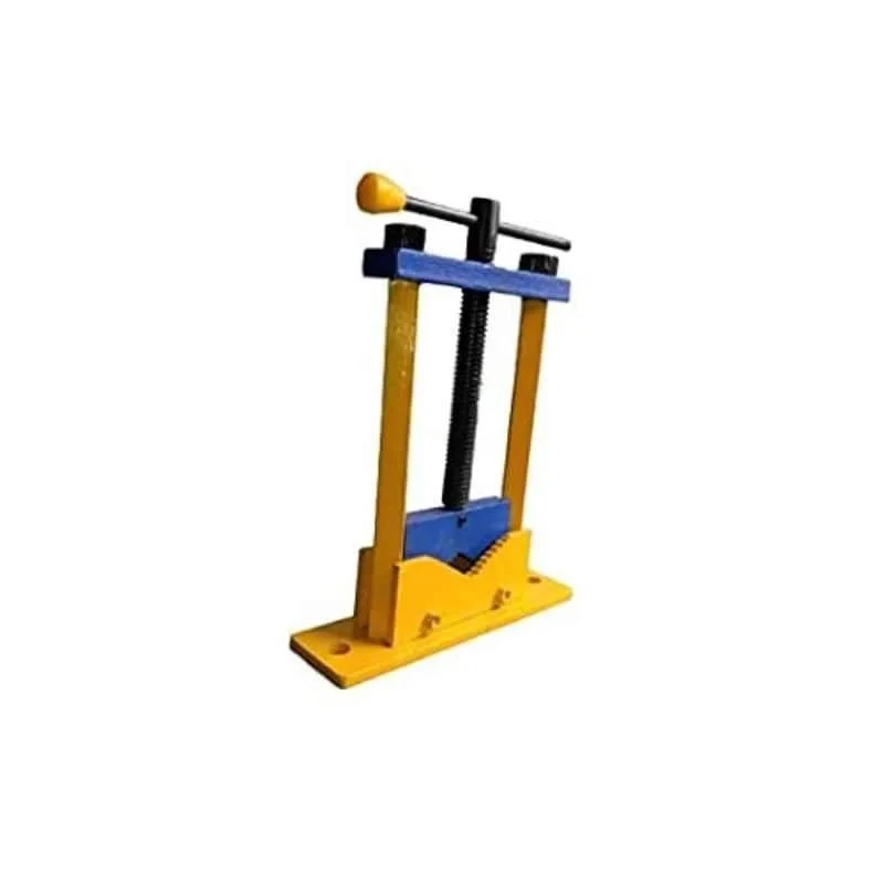 Pahal Heavy Duty Pipe Vice 25 mm, Hardened Steel Jaws, Cast Iron Body