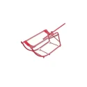 Groz Drum Cradle 273 kg Capacity with Self-Storing Lever Bar and 63 mm Non-Sparking Wheels DRC/135