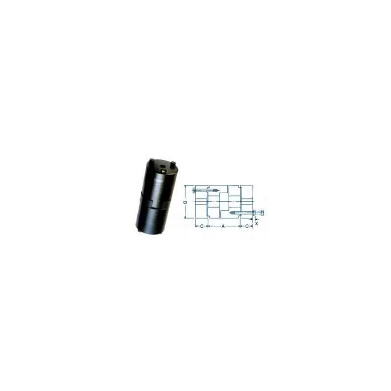 Fenner Essex Jaw Standard Spacer Coupling F0225S, Pilot Bore, DBES: 90 mm, Max Bore 60 mm, 2.75 kW
