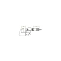 Groz Digital Outside Micrometer 0-25mm IP65, MMED/1/65