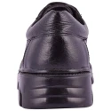 Rigau 1080 Men's Black Leather Steel Toe Safety Shoes, Size 9, PU Outsole