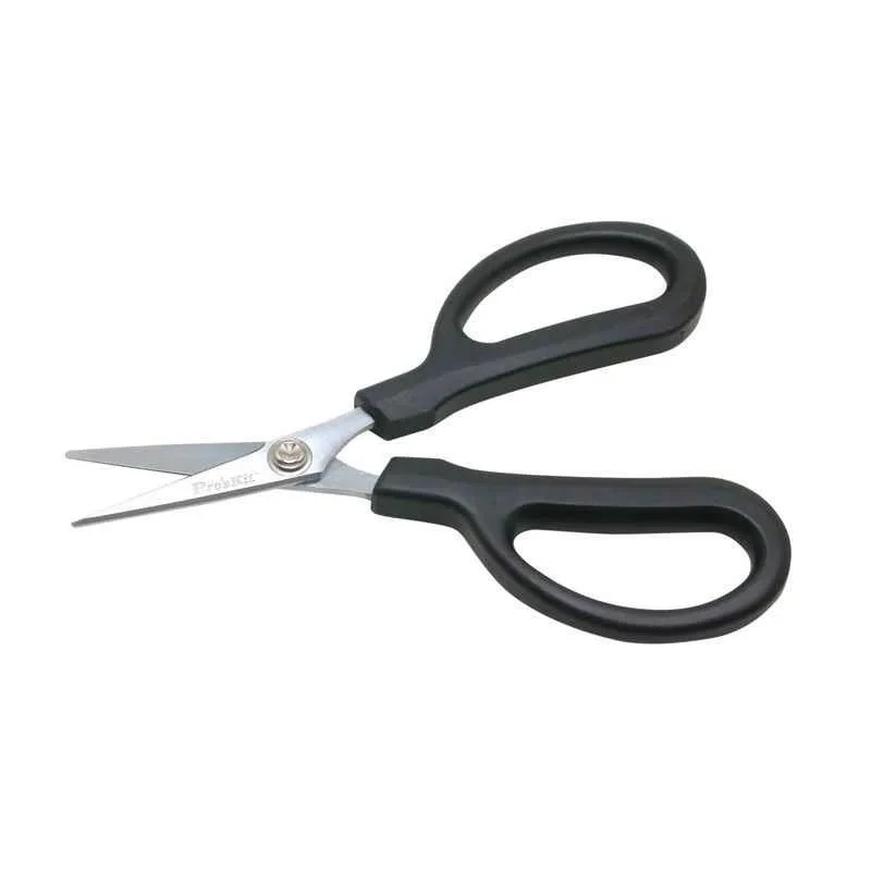 Proskit Fiber Optic Kevlar Cutter DK-2043 High Carbon Alloy Steel HRC60-62 Thermo Plastic Handles