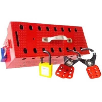 Asian Loto Group Lock Box ALC-LGBS for Lockout Tagout, 12 Lock Capacity