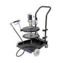 Groz 50-60kg Trolley Mounted Grease Pump Kit, Air Consumption 230 lpm, Outlet Pressure 7500 psi TMK/GP2/A/BSP