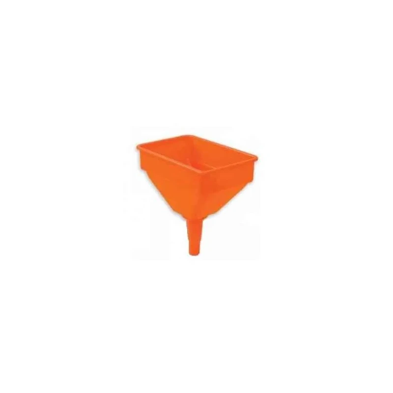 Groz Fuel & Oil Funnel, Heavy Duty Polyethylene, 4.7 L Capacity Without Filter Screen FNL/11
