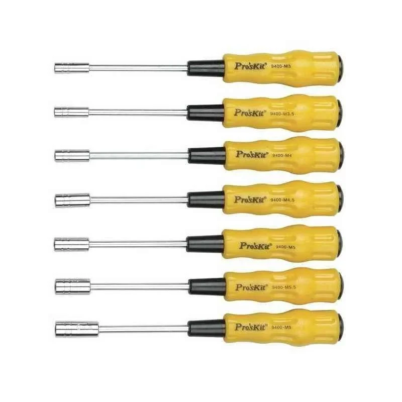 Proskit 7 Piece Electronic Hex Nut Driver Set 1PK-9402
