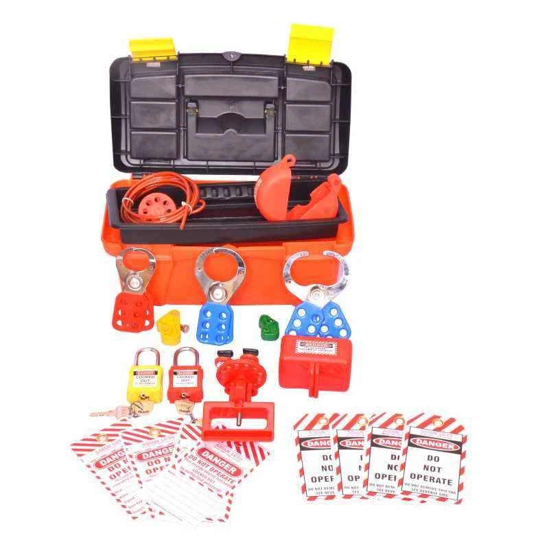 Asian Loto Lockout Tagout Tool Kit, Multiple Lockout Devices, Complete Kit, ALC-KT 9
