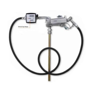 Groz Heavy Duty Explosion Proof Electric Fuel Pump with Meter, 12V DC, 1/7 HP, Up to 57 LPM FPM/12/MT/D