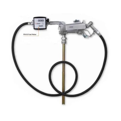 Groz Heavy Duty Explosion Proof Electric Fuel Pump with Meter, 12V DC, 1/7 HP, Up to 57 LPM FPM/12/MT/D