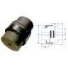 Fenner Essex Jaw Cushion Coupling, Pilot Bore Size: F0280 P, 8.20 kW, Max Bore 75 mm, Flexible Insert