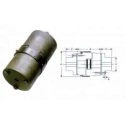 Fenner Essex Jaw Cushion Spacer Coupling F0295PS, DBSE 180 mm, 13.40 kW, Min Bore 40 mm, Max Bore 90 mm