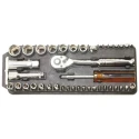 Proskit 40 Piece 1/2 Inch Socket & Screwdriver Set Chrome Vanadium Steel 8PK-227