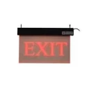 Rax Acrylic Red Exit Sign with Battery Backup, 230V, 8 hr Backup, 380x243 mm RT-EXIT-AI/SO1