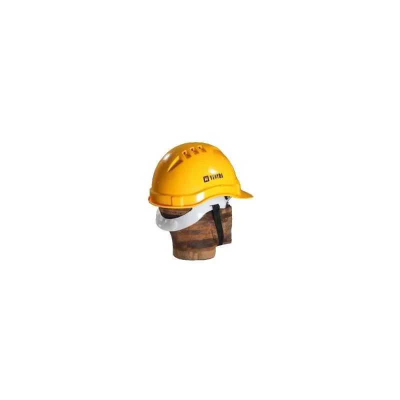 Heapro Yellow Safety Helmet VLD-011 (Pack of 5), HDPE Shell, Ratchet Suspension