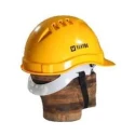 Heapro Yellow Safety Helmet VLD-011 (Pack of 5), HDPE Shell, Ratchet Suspension