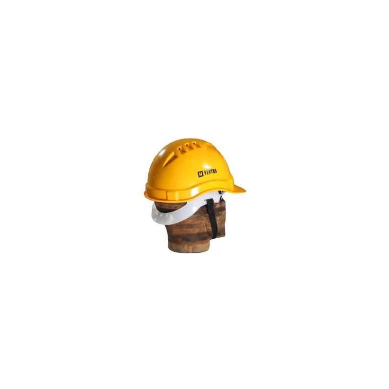Heapro Yellow Safety Helmet VLD-011 (Pack of 5), HDPE Shell, Ratchet Suspension