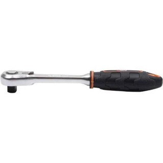 Groz 3/8 inch Slim Line Ratchet Handle 199mm, 270 Nm Torque, Chrome Vanadium, RTD/SL/3-8/UG