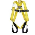Karam Full Body Safety Harness with Restraint Twisted Rope Double Lanyard KI02(PN206D) IS 3521:1999 Class L, 2 m Rope