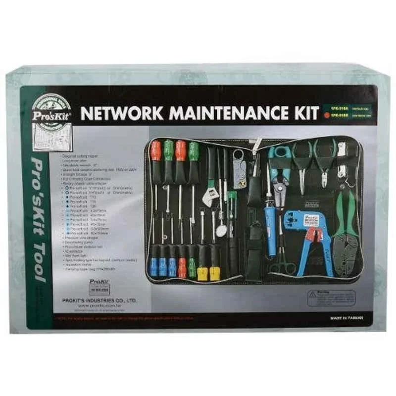 Proskit Net-Work Maintenance Kit 220V, Multi-Tool Set 1PK-818B