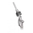 Groz Metered Fuel Control Nozzle 3/4 Inch NPT, FM/20/FCN/3-4/N, Digital Fuel Meter, 1.5V Battery, 5–75 LPM, IP55,