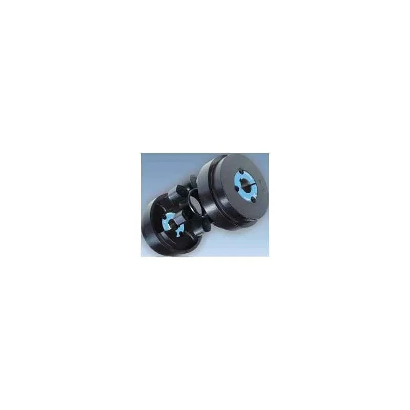 Fenner HRC Coupling with B Flange, Pilot Bore, HRC 180 Size, 950 Nm Nominal Torque, 9.95 kW at 100 rpm, Model