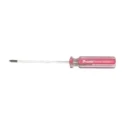 Proskit Line Colour Phillips Head Screwdriver PH1 Tip, 250mm Blade, High Quality, Cr-Mo-V Steel, PVC Handle, 89112B