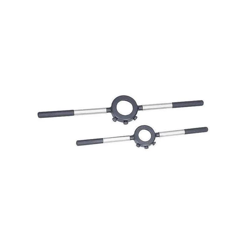 Groz Die Stock Holder for Round Die, 15-3/8 Inch, Steel Body, DS/0-2