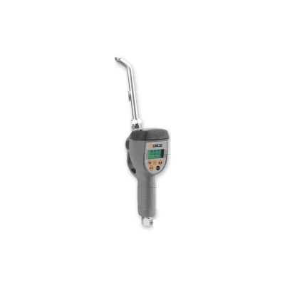 Groz Electronic Preset Oil Control Gun, 1-30 LPM Flow Rate, Up to 1000 PSI, ±0.50% Accuracy OM/300/PS/RA/BSP