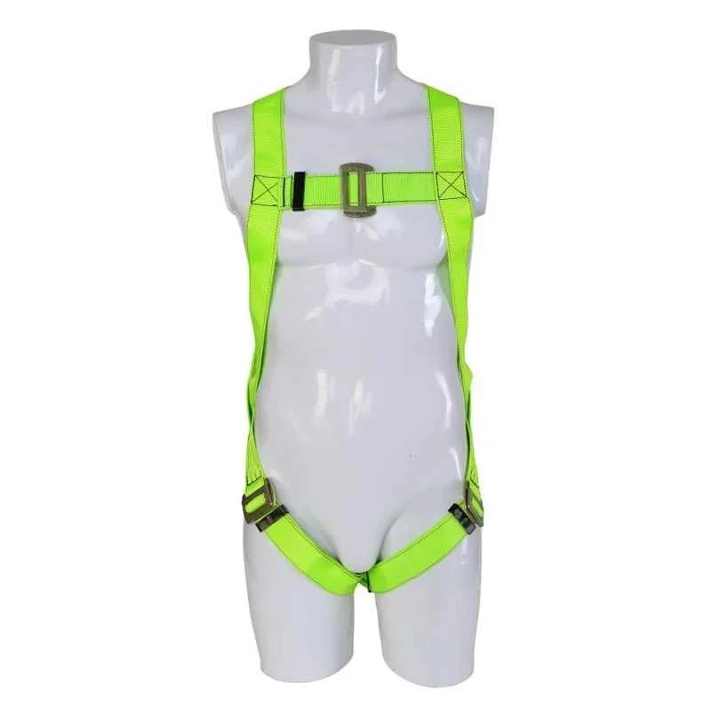 Heapro 1.8m Double Lanyard Safety Harness with Eco Scaffolding Hook, Polyester, Polypropylene Rope, Class A