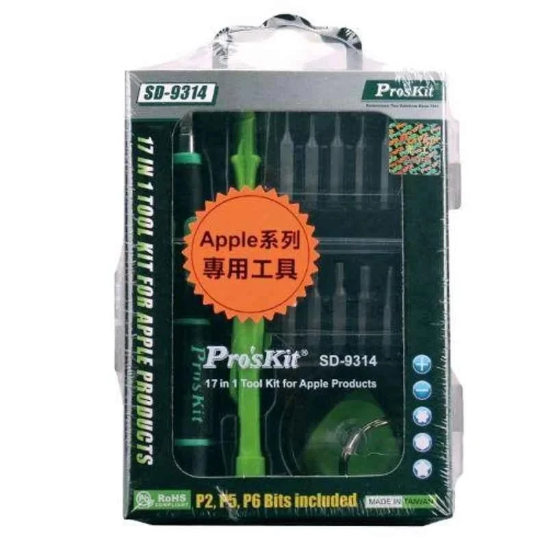 Proskit 17 in 1 Tool Kit for Apple Products SD-9314