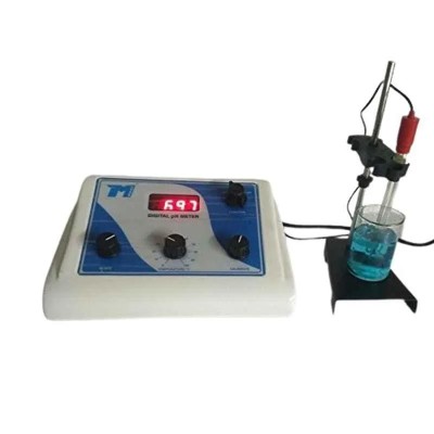 Manti Digital pH Meter 0-14 pH Range, LCD Display, 230V, MT-103