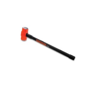 Groz Heavy Duty Sledge Hammer 4.5kg, Forged Steel Head, 30 Inch Rubber Grip Handle, SHID/10/30