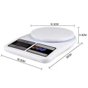 Stealodeal Electronic Kitchen Weighing Machine SF-400, 5 kg Capacity, LCD Display, White