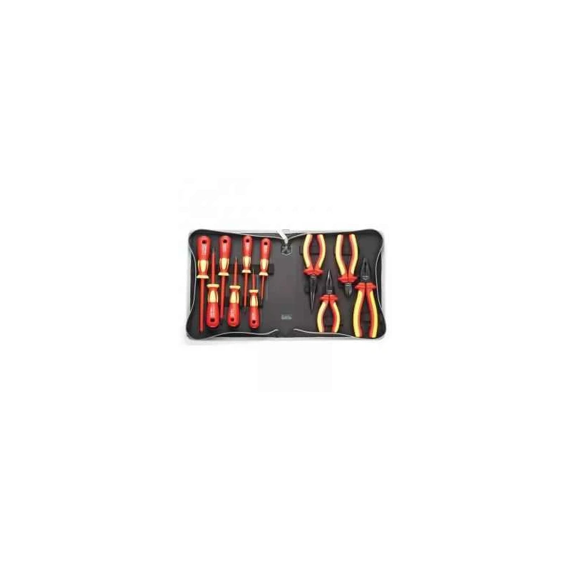 Proskit 1000V Insulated Plier and Screwdriver Set PK-2802, Set of 10 Tools